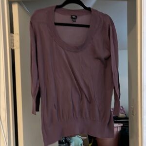 Mossimo Purple Knit Sweater
